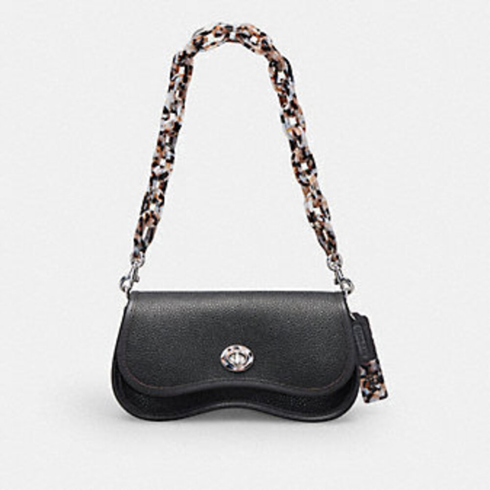 Coachtopia Wavy Dinky Bag With Crossbody Strap